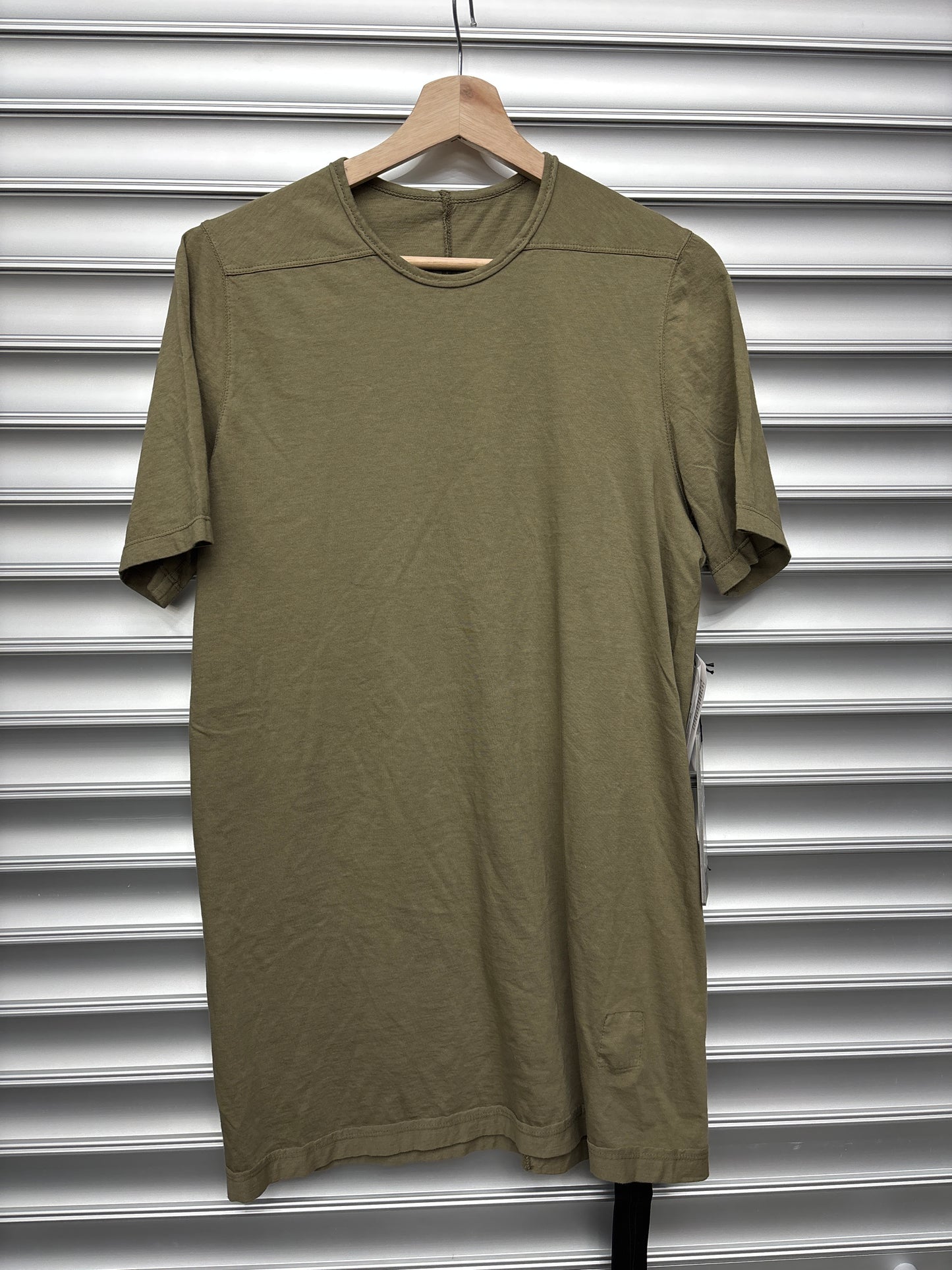 Rick Owen Pale Green Tee - XS