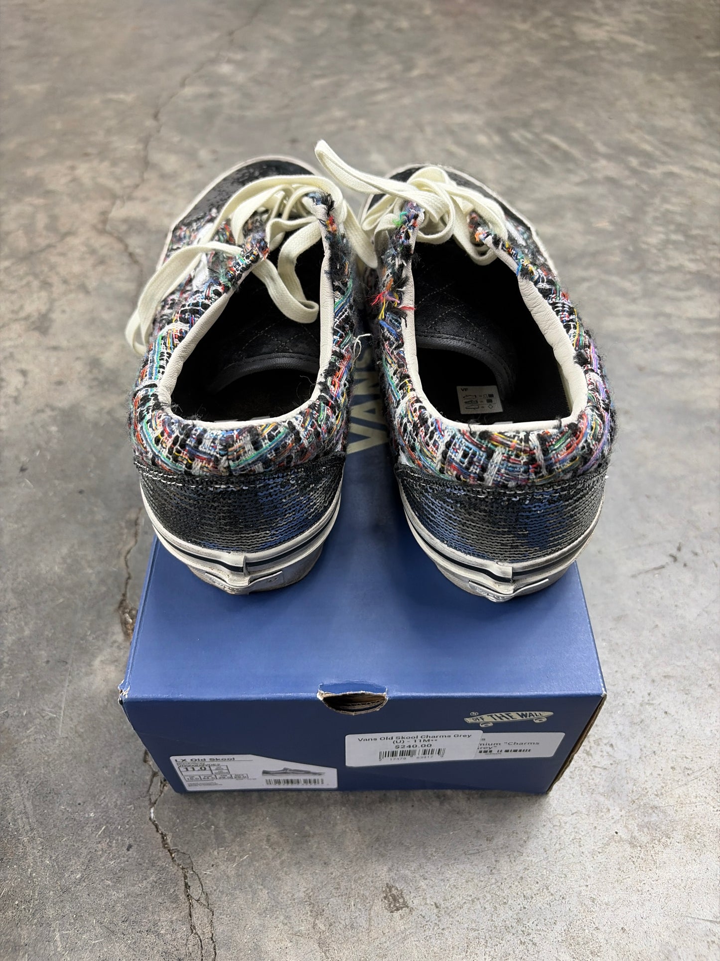 Vans Old Skool Charms Grey (U) - 11M**