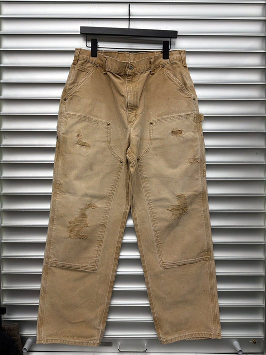 Vintage Tan Carhartt Double Knees - 36