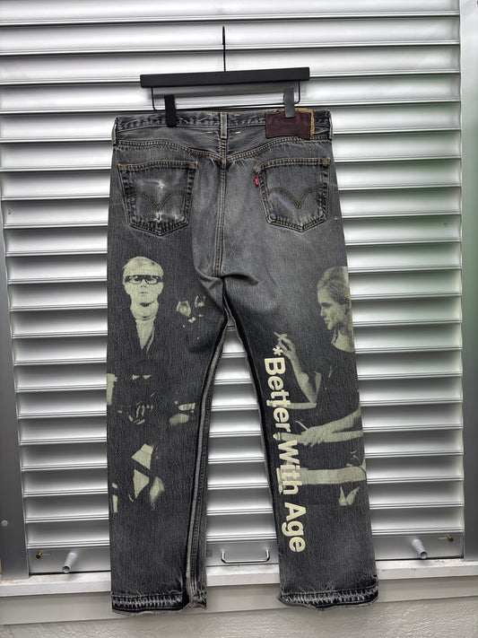 Better With Age Grey Denim - 36