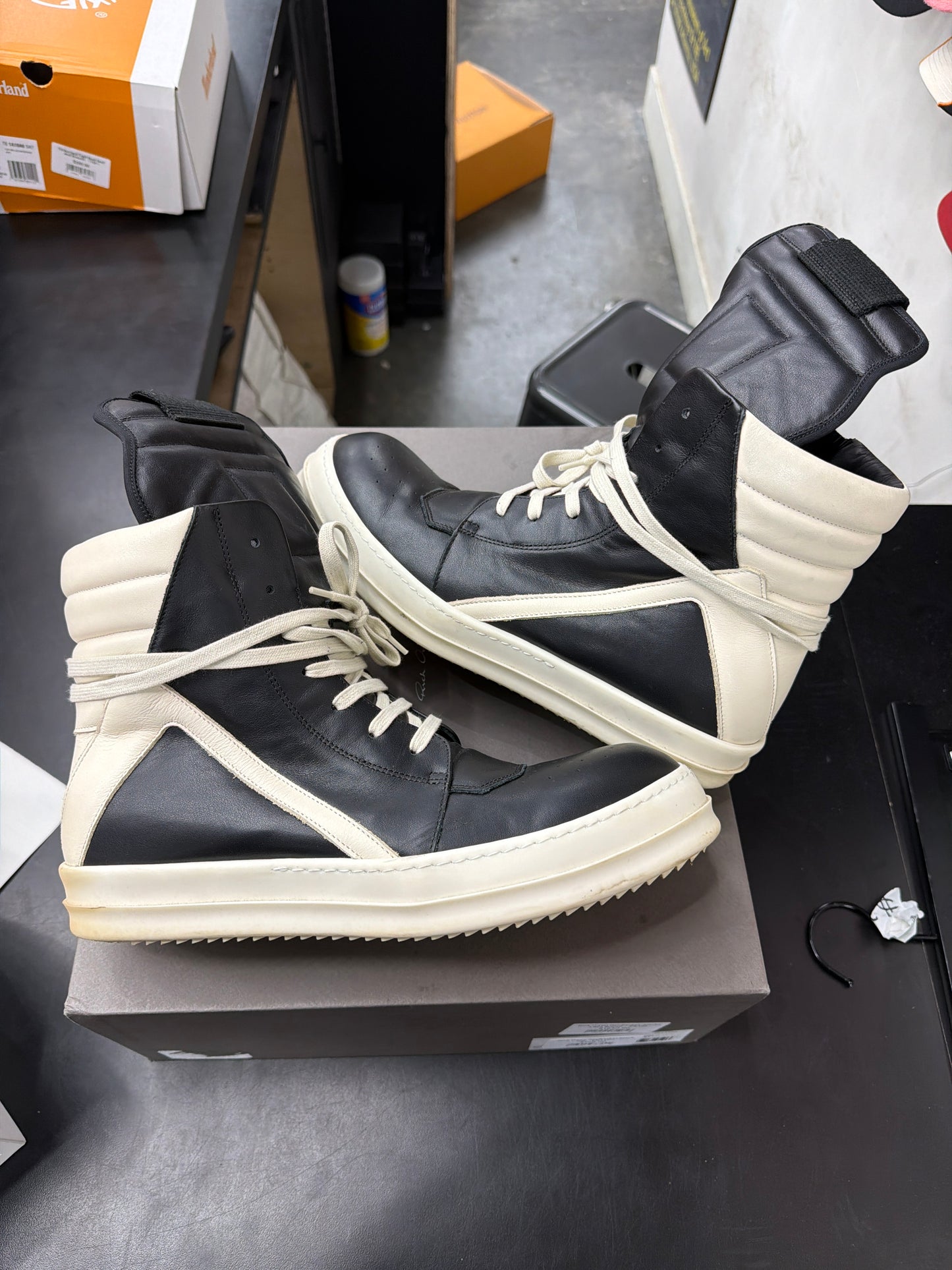 Rick Owen Geobasket Black (U) - 44(11)**