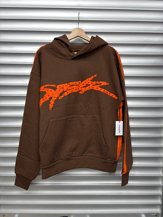 Spider Orange Eagle Hoodie - M