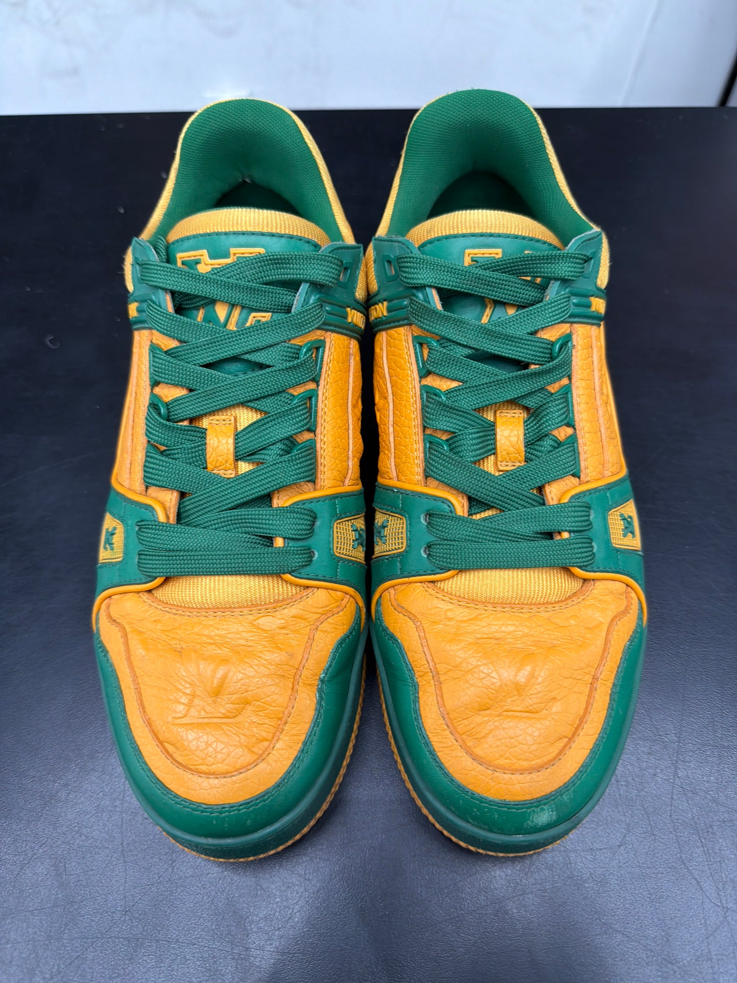 Louis Vuitton Trainer Yellow/Green (U) - 8.5M (NB)