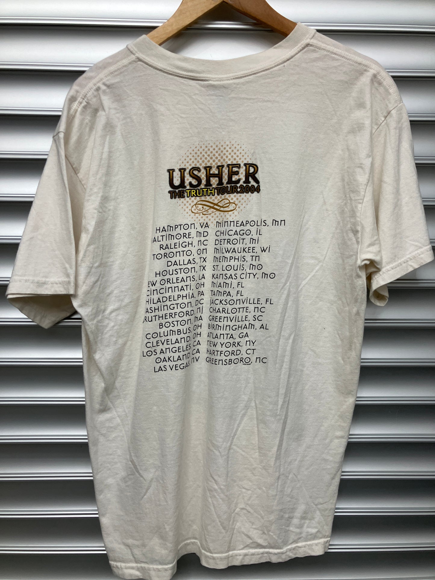 Vintage Usher The Truth Tour Tee - L