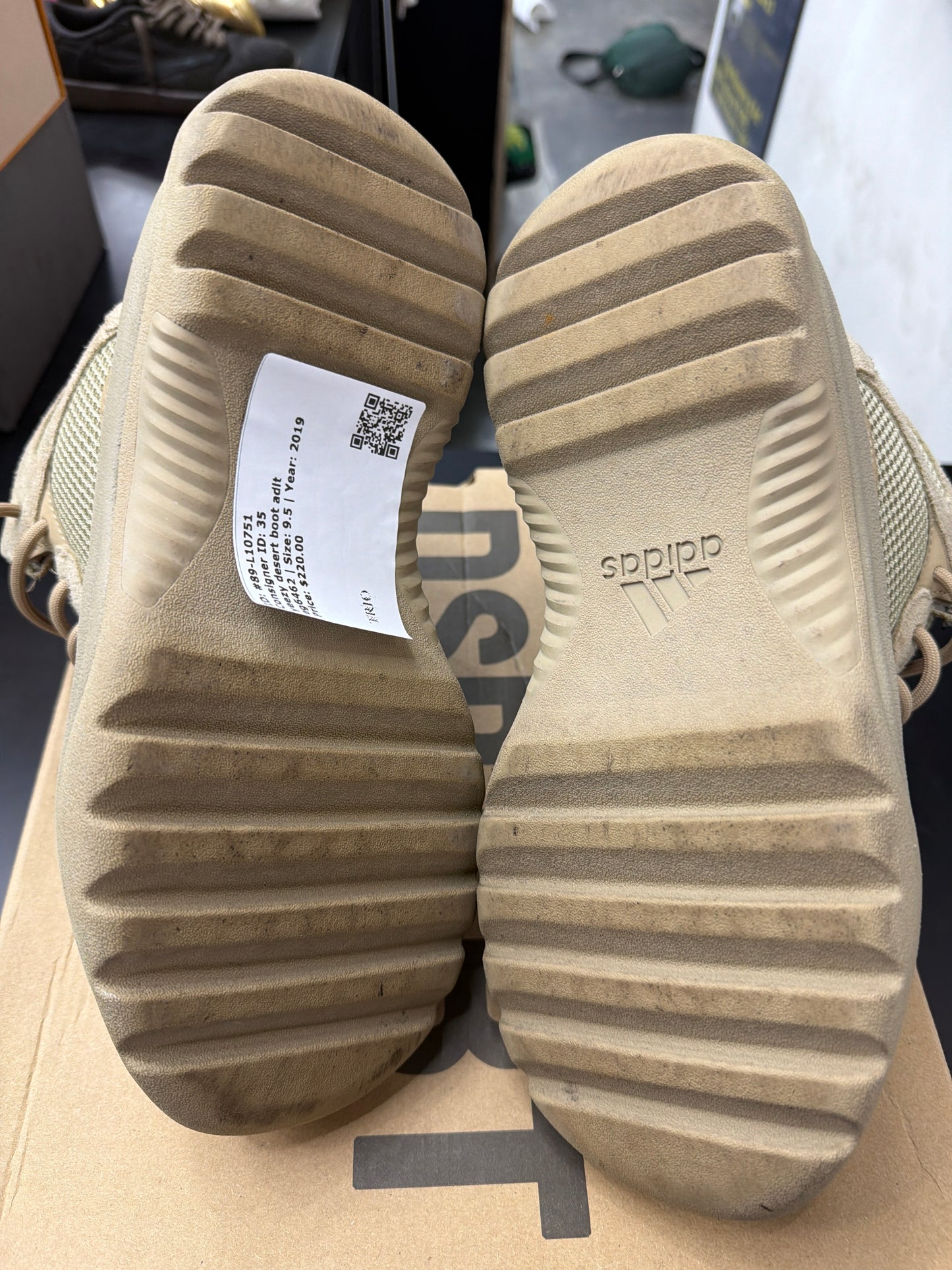 Yeezy Boot Desert Rock (U) - 9.5M