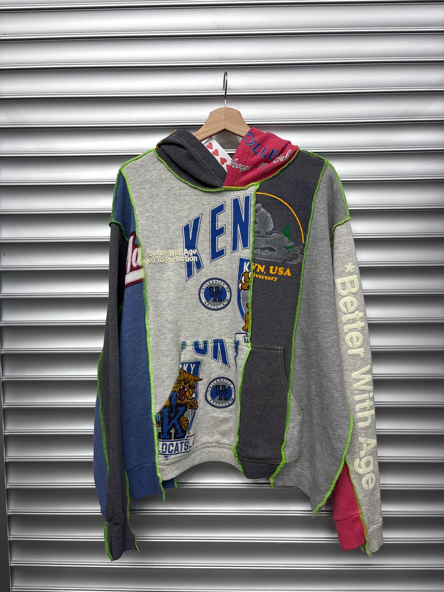 Better With Age Reconstructed Hoodie - XL