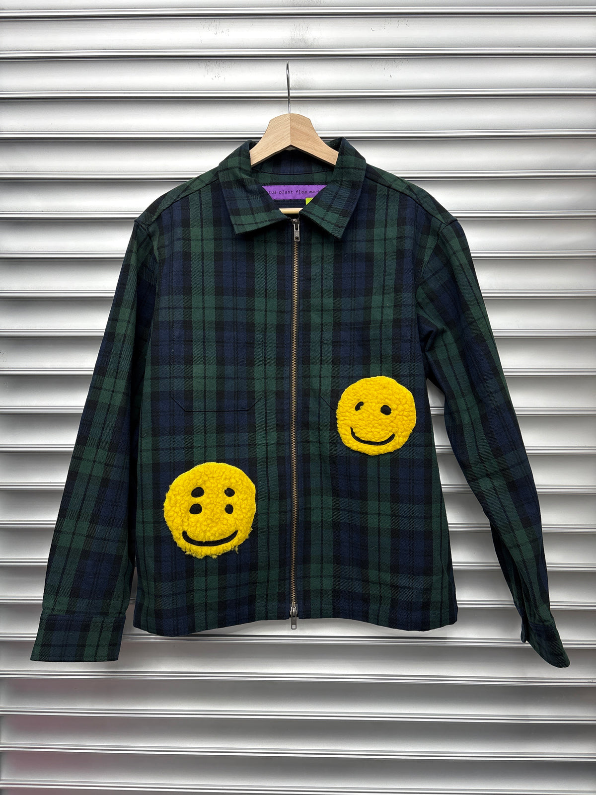 CPFM Plaid Smiley Zip Up - 3**