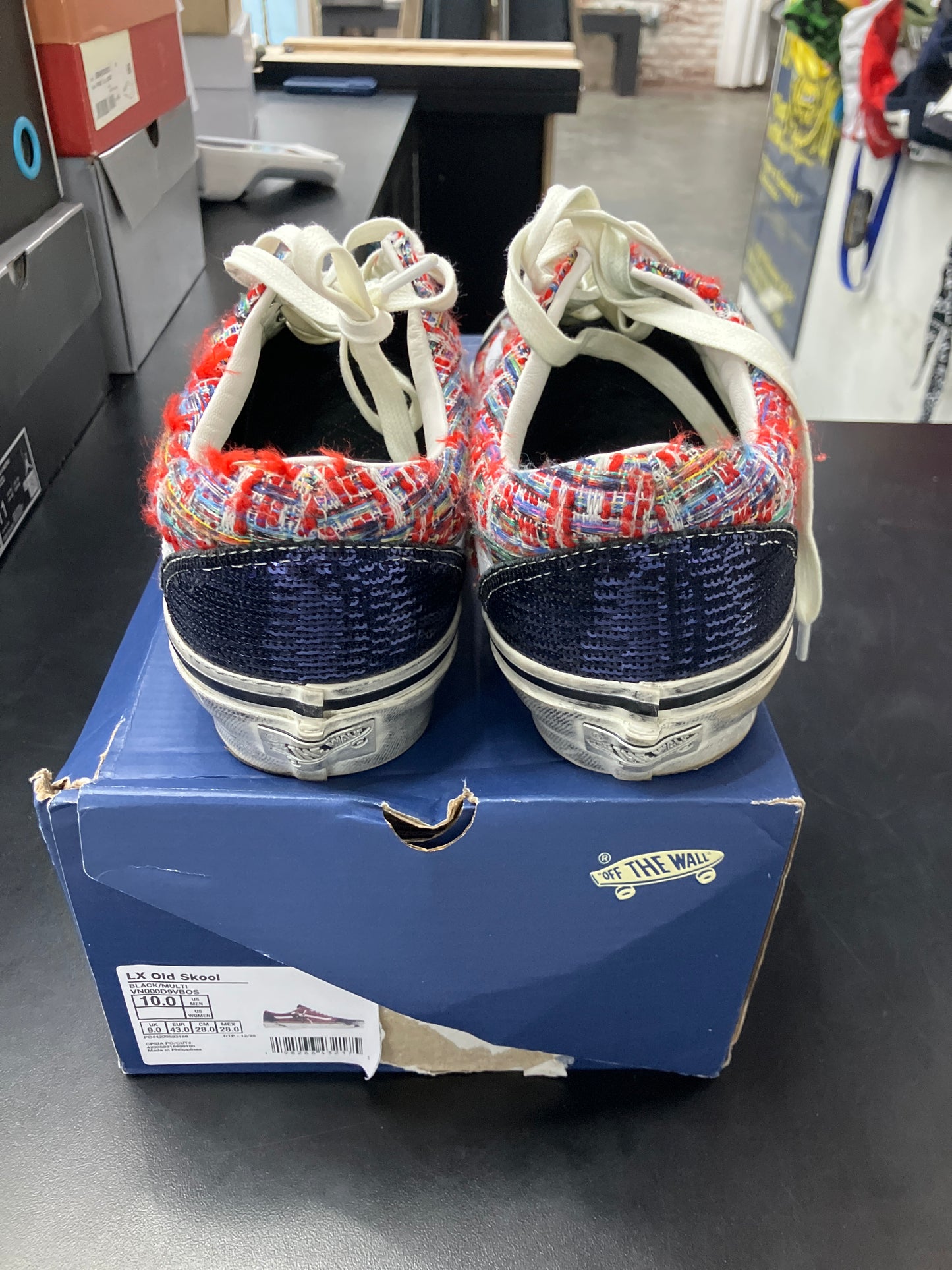Vans Old Skool Tweed Red (U) - 10M (2)