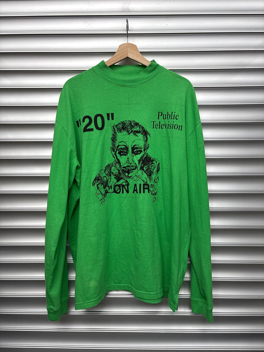 Off White Public Television Tee - S**