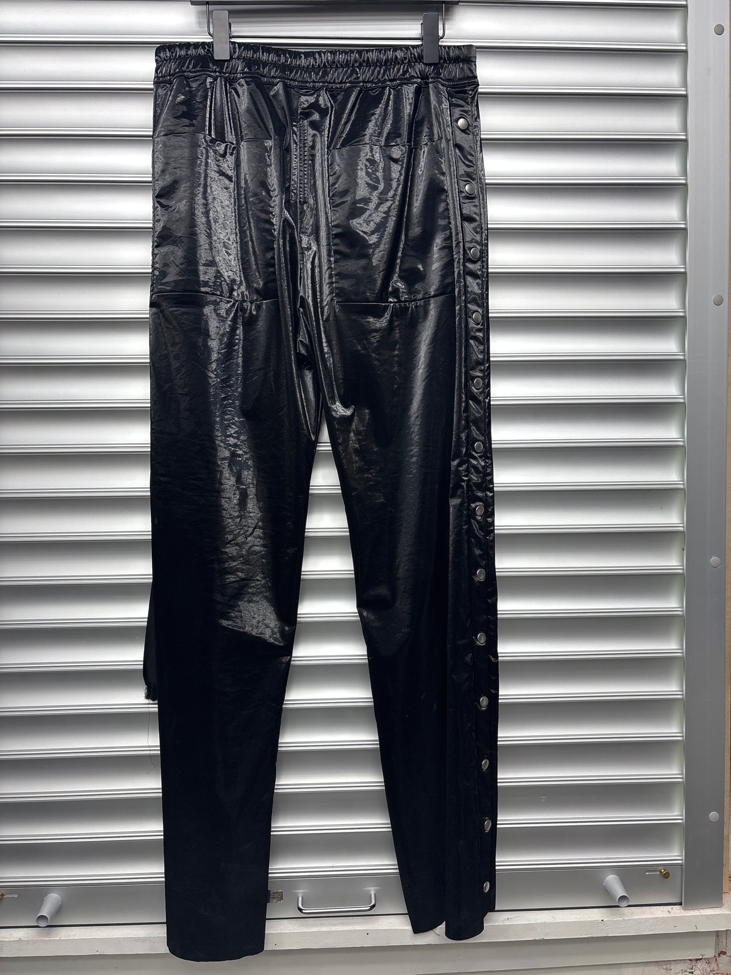 Rick Owens Shiny Pusher Pants - L