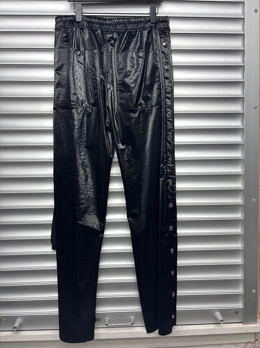 Rick Owens Shiny Pusher Pants - L