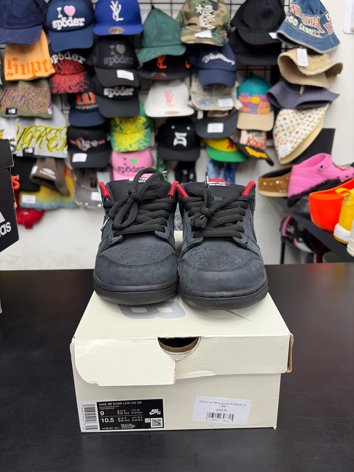 Dunk Low SB Supreme 94 Black (U) - 9M