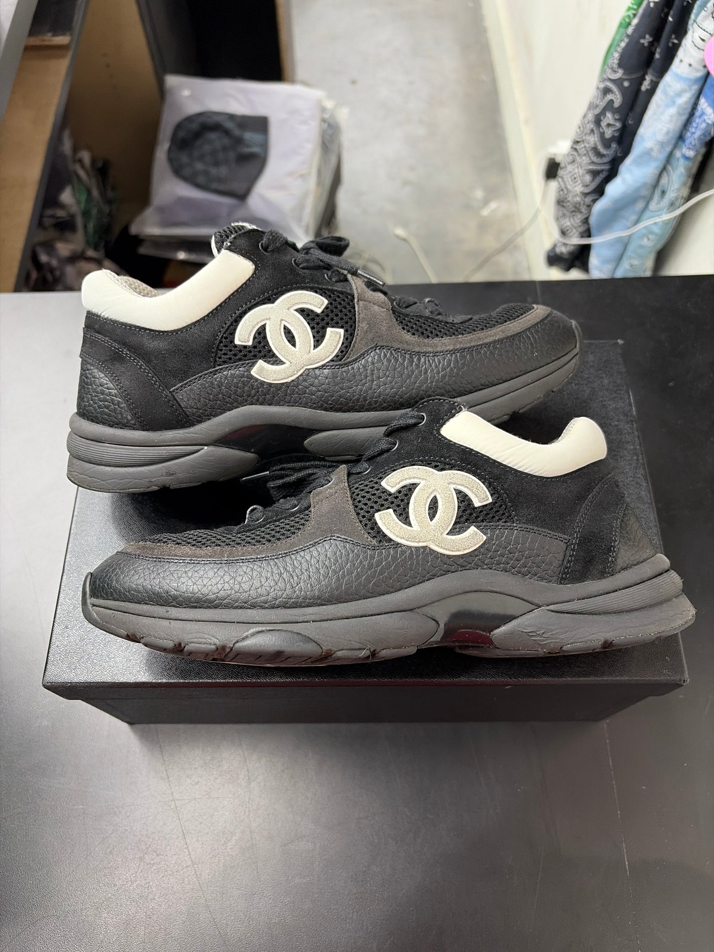 Chanel Trainer Black (U) - 41(8)