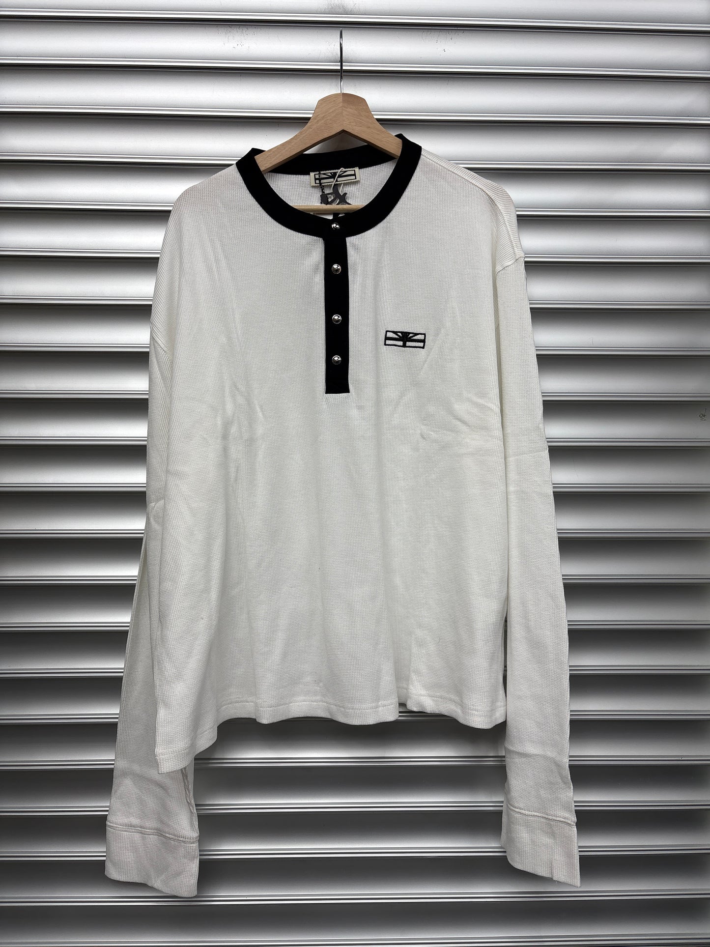 Vertabrae White Thermal Long Sleeve - XL