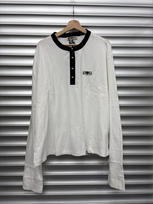 Vertabrae White Thermal Long Sleeve - XL