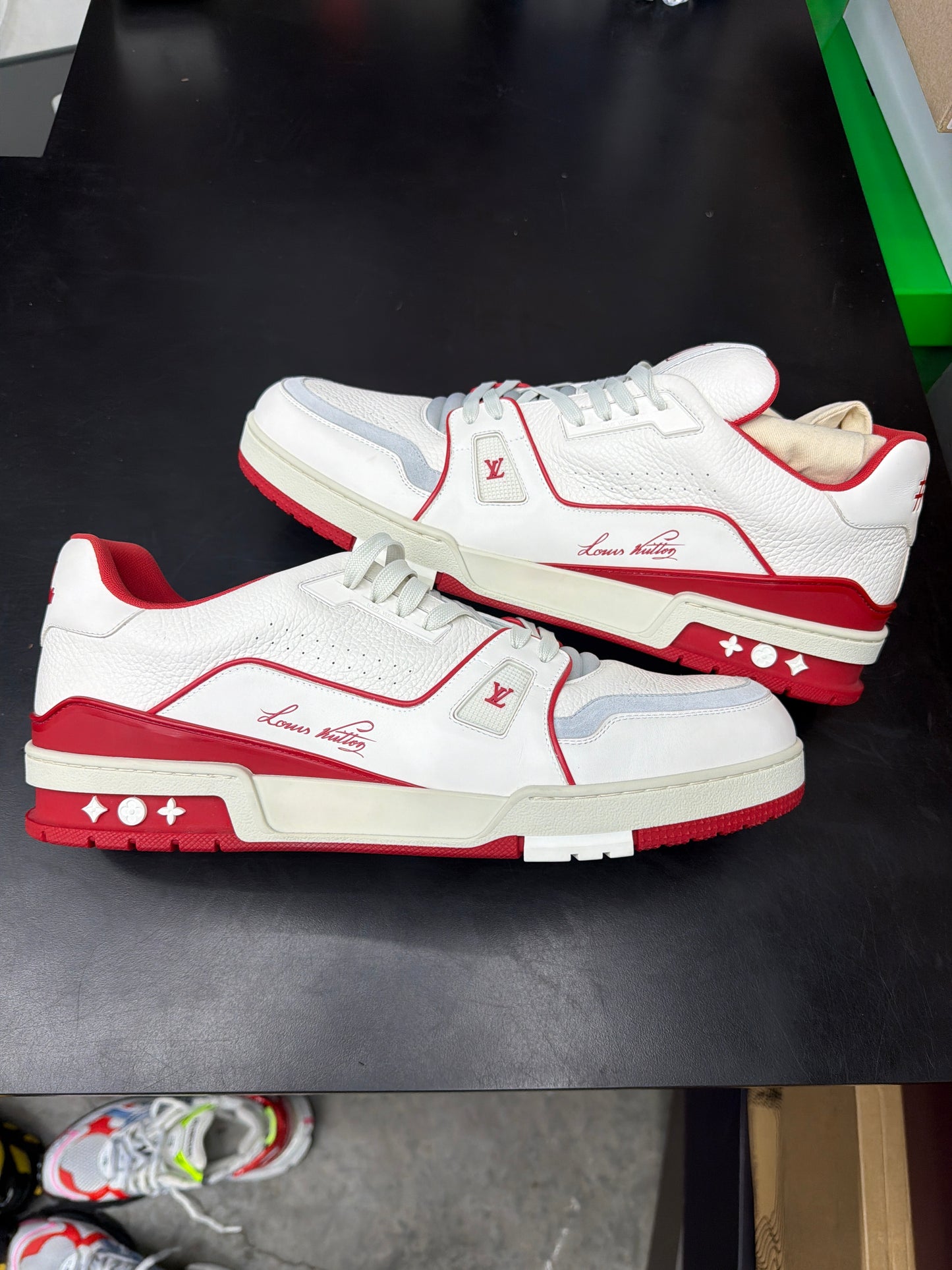 Louis Vuitton Trainer Red #54 - 14M (NB)