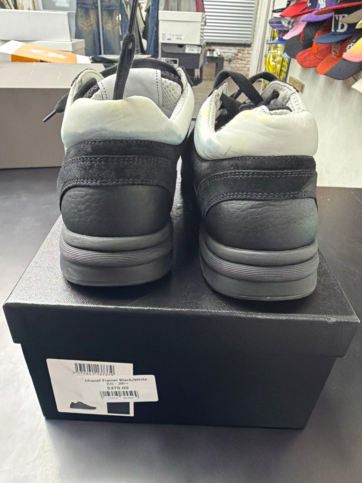 Chanel Trainer Black/White (U) - 39**