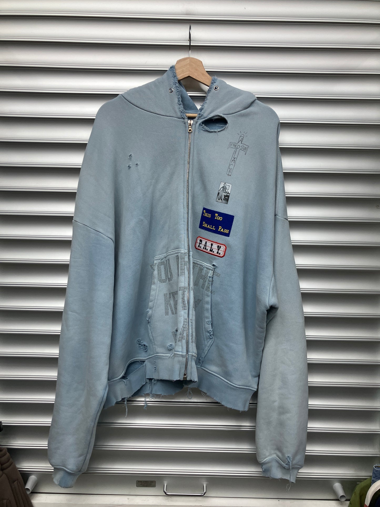 Paly You Are The Key Zip Up - M/L