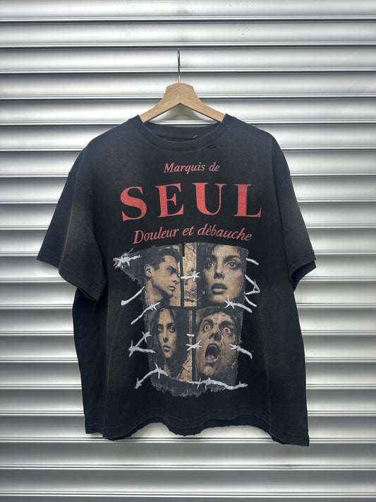 Solitaire Seul Black Tee - M **