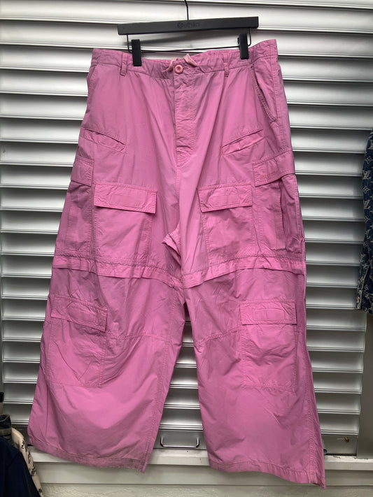 Balenciaga Pink Cargo Pants - M