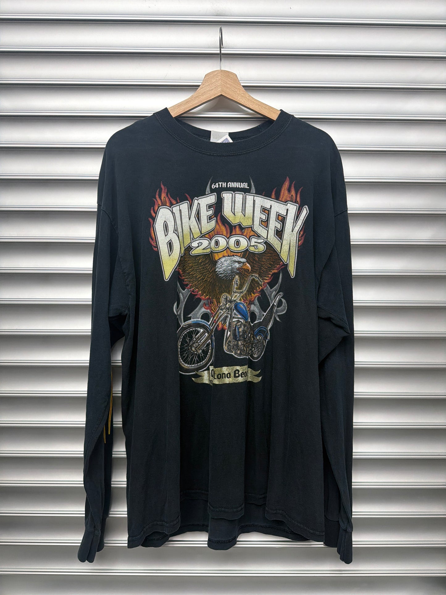 Vintage Bike Week Flame Tee - XL