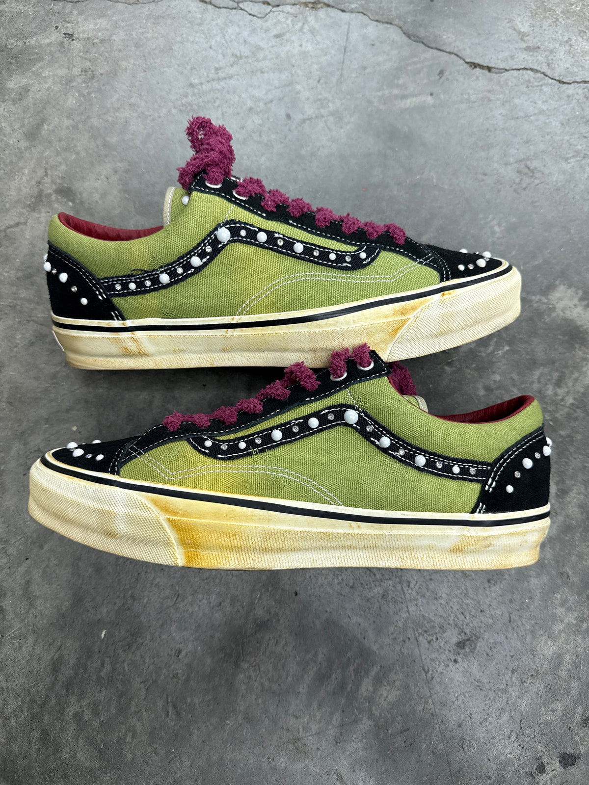 Vans OTW Pearlized Satoshi Nakamoto Green (U) - 11.5M** (NB)