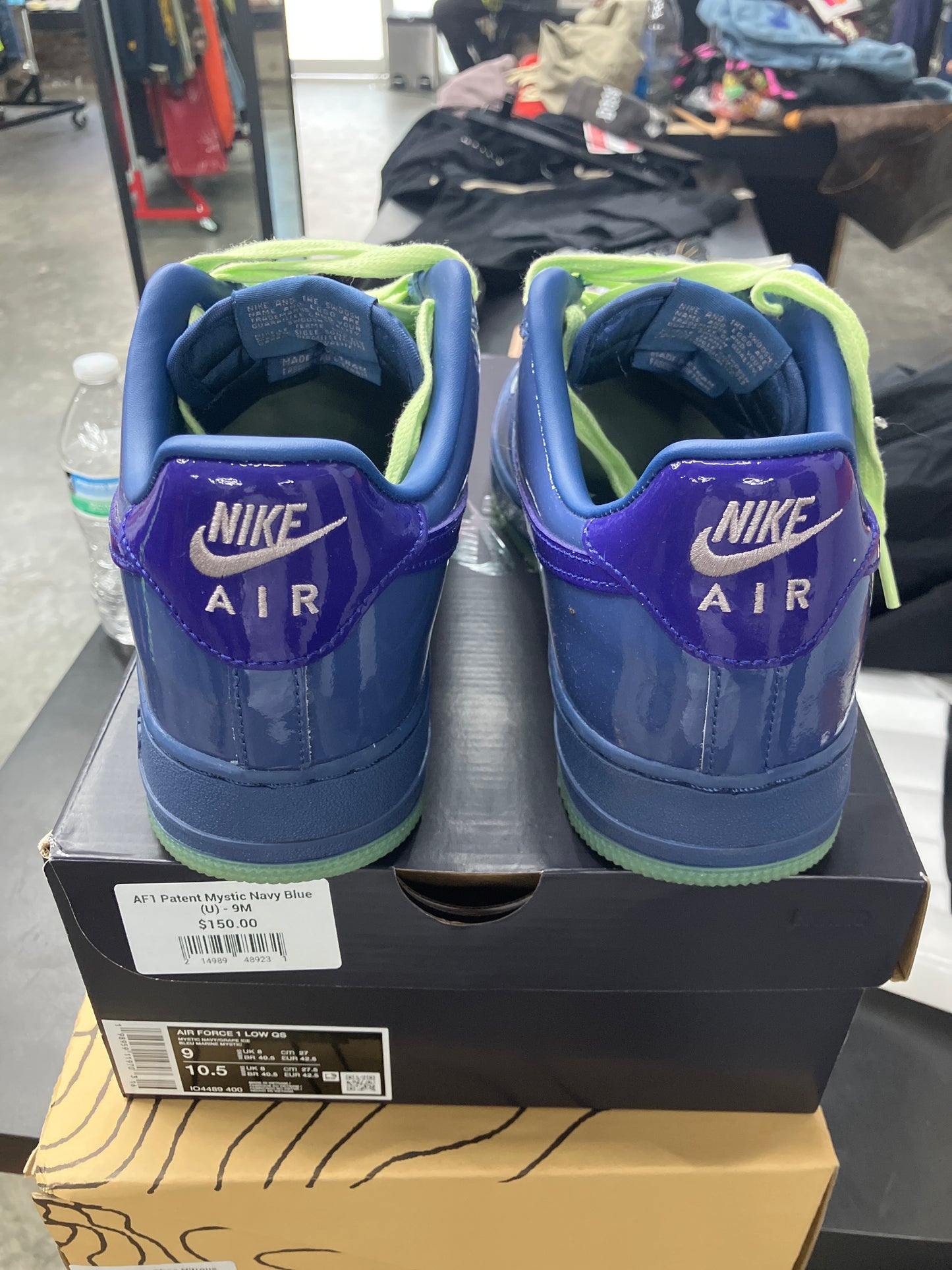 AF1 Patent Mystic Navy Blue (U) - 9M