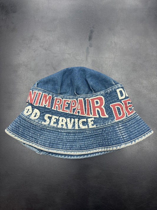Kapital Denim Repair Bucket Hat