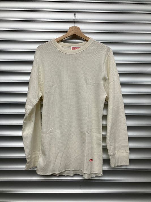 Supreme White Thermal Long Sleeve - L
