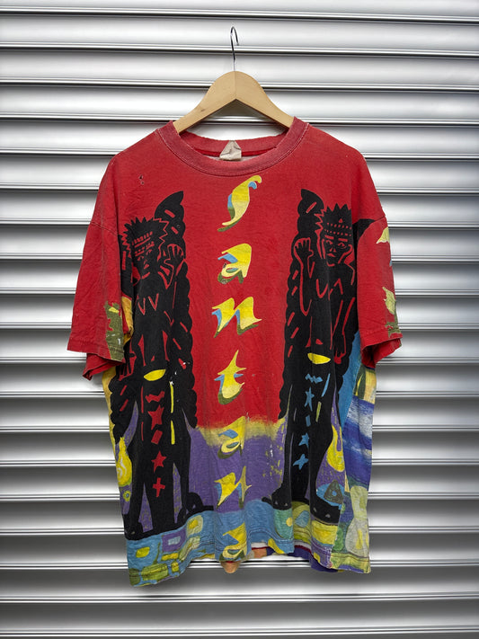 Vintage Satana All Over Tee - XL