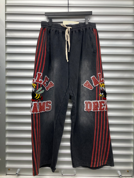 Vale Black Red Sweatpants - L