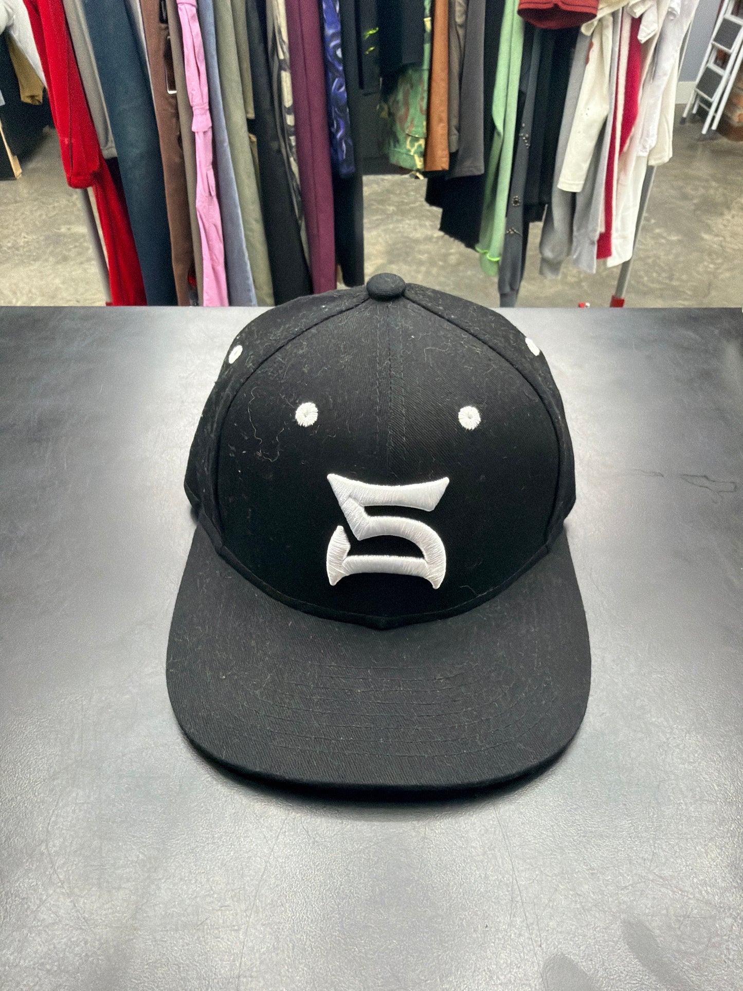 Seks Black Fitted Hat - 7**
