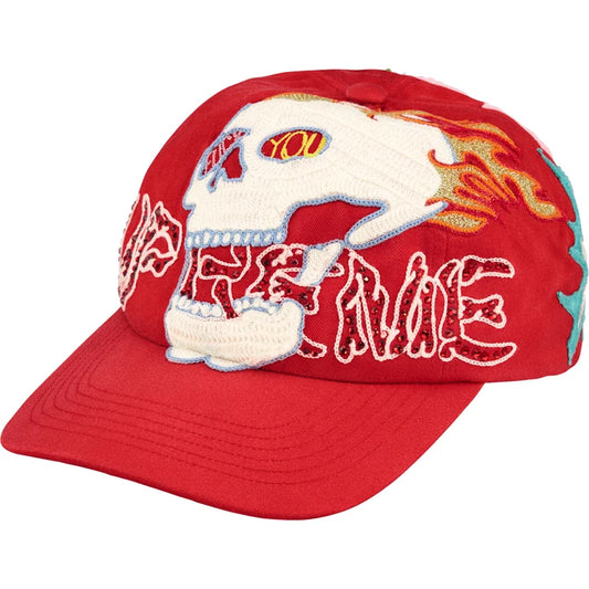 Supreme WSFT 6-Panel Red Hat**