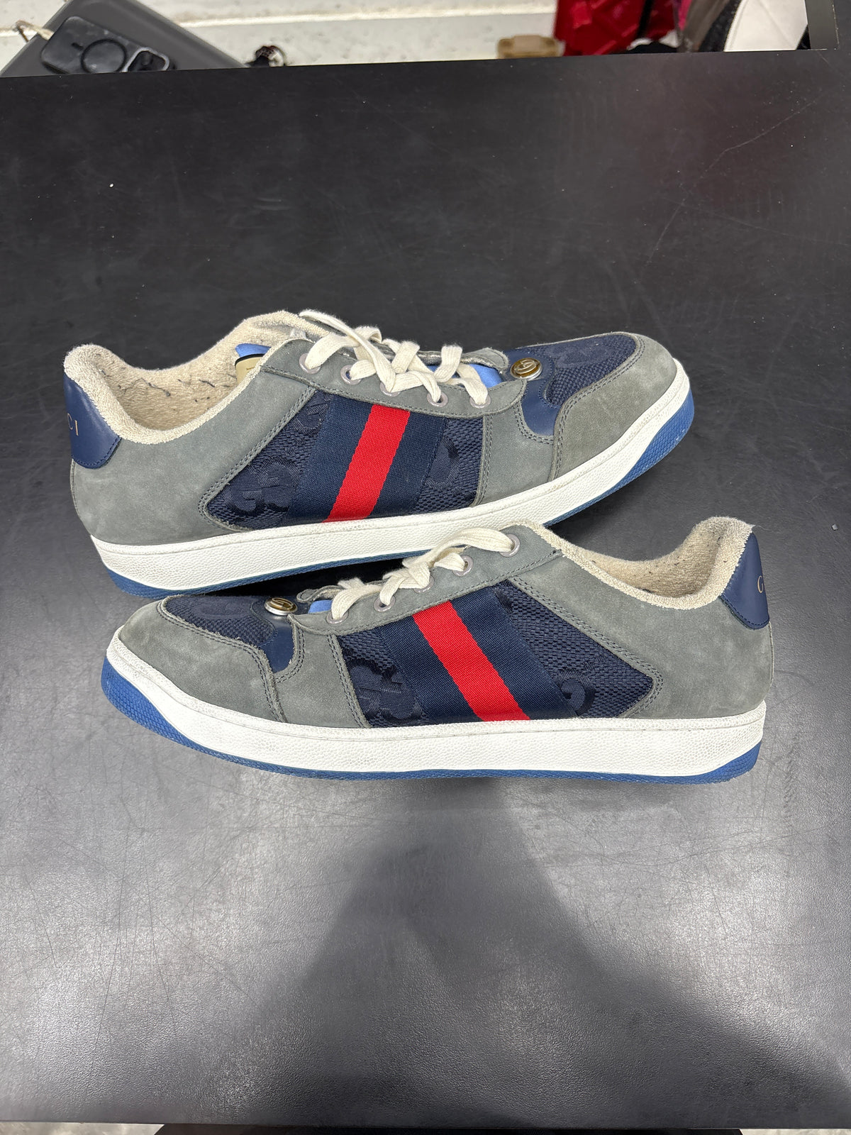 Gucci Screener Navy (U) - 44(11) (NB)**