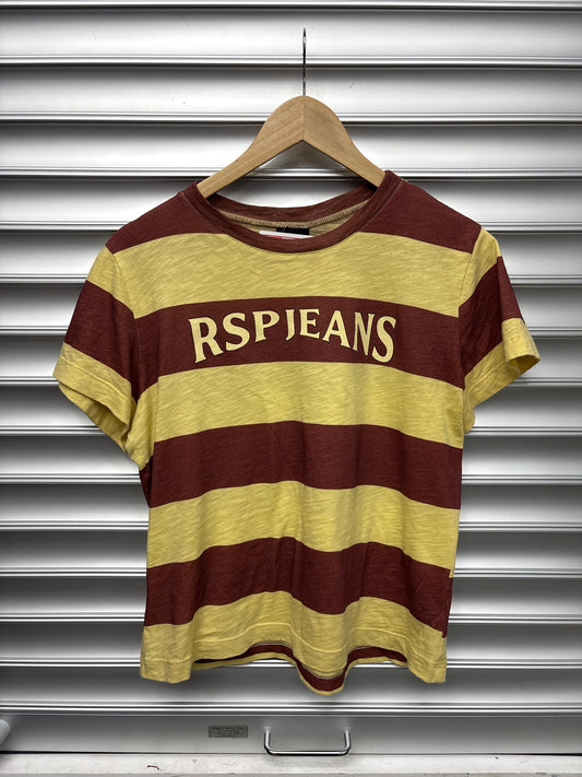 Raspberry Hills Stripe Tee - L **