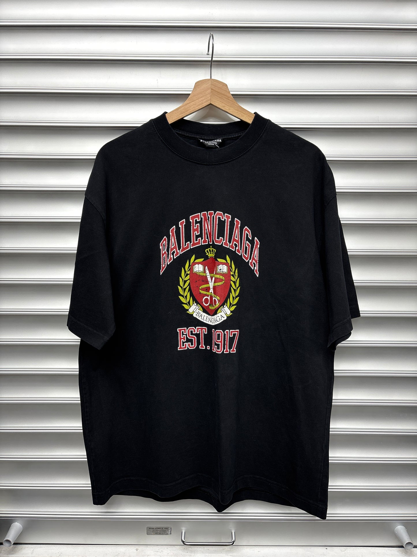 Balenciaga Crest Tee - XS