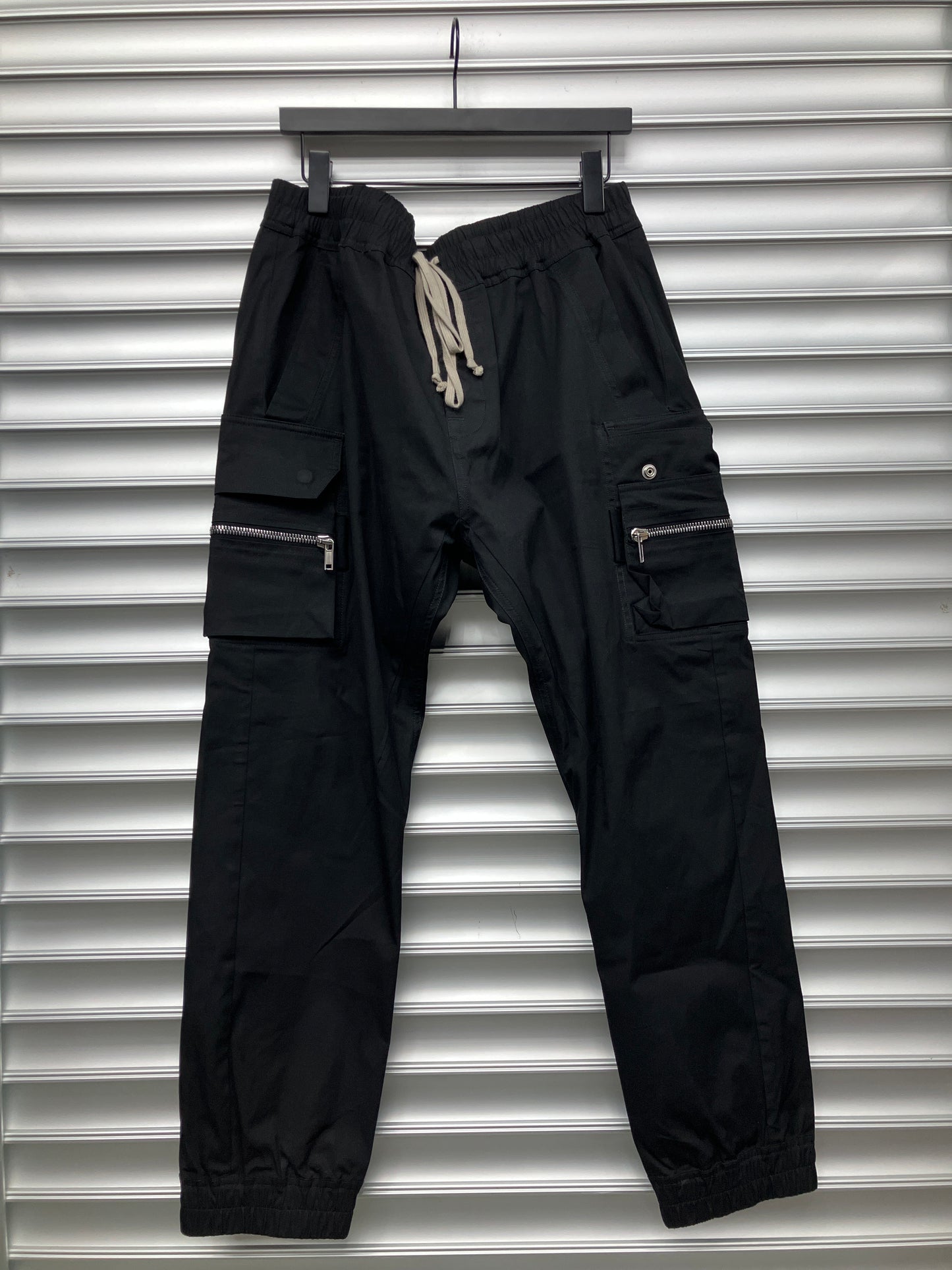Rick Owens Black Bauhaus Joggers - 46