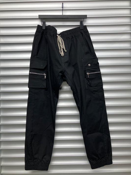 Rick Owens Black Bauhaus Joggers - 46