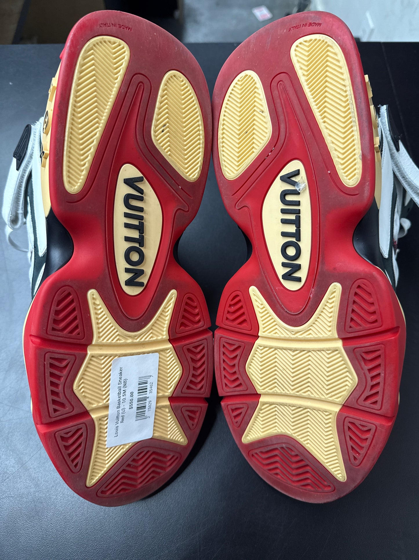 Louis Vuitton Basketball Sneaker Red (U) - 10.5M (NB)