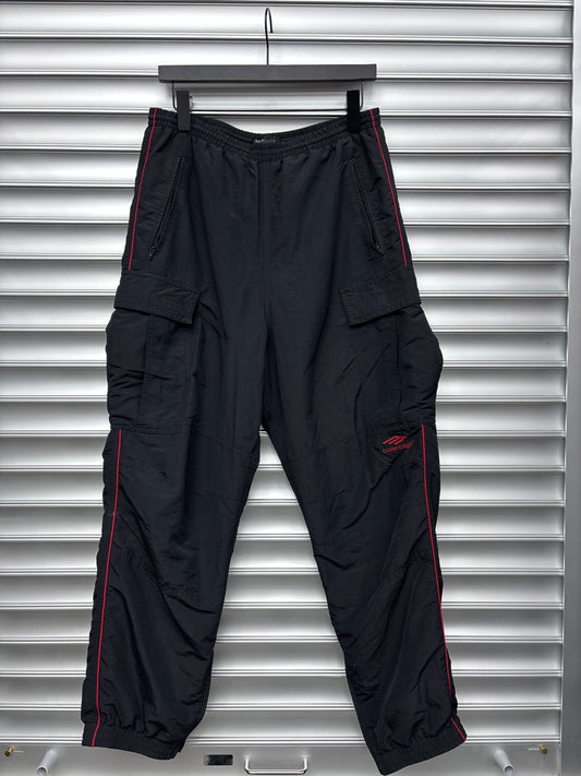 Balenciaga Blk/Red Pants - 40