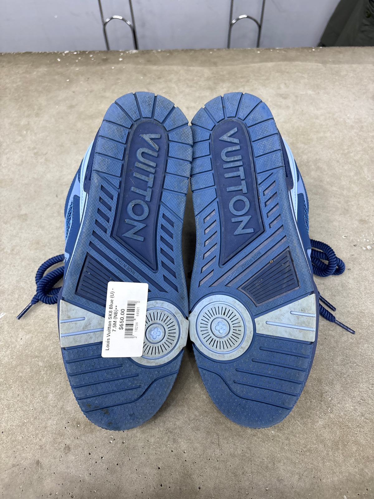Louis Vuitton SK8 Blue (U) - 7.5M (NB)**