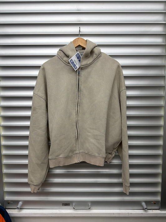 Raspberry Tan Blank Zip Up - M