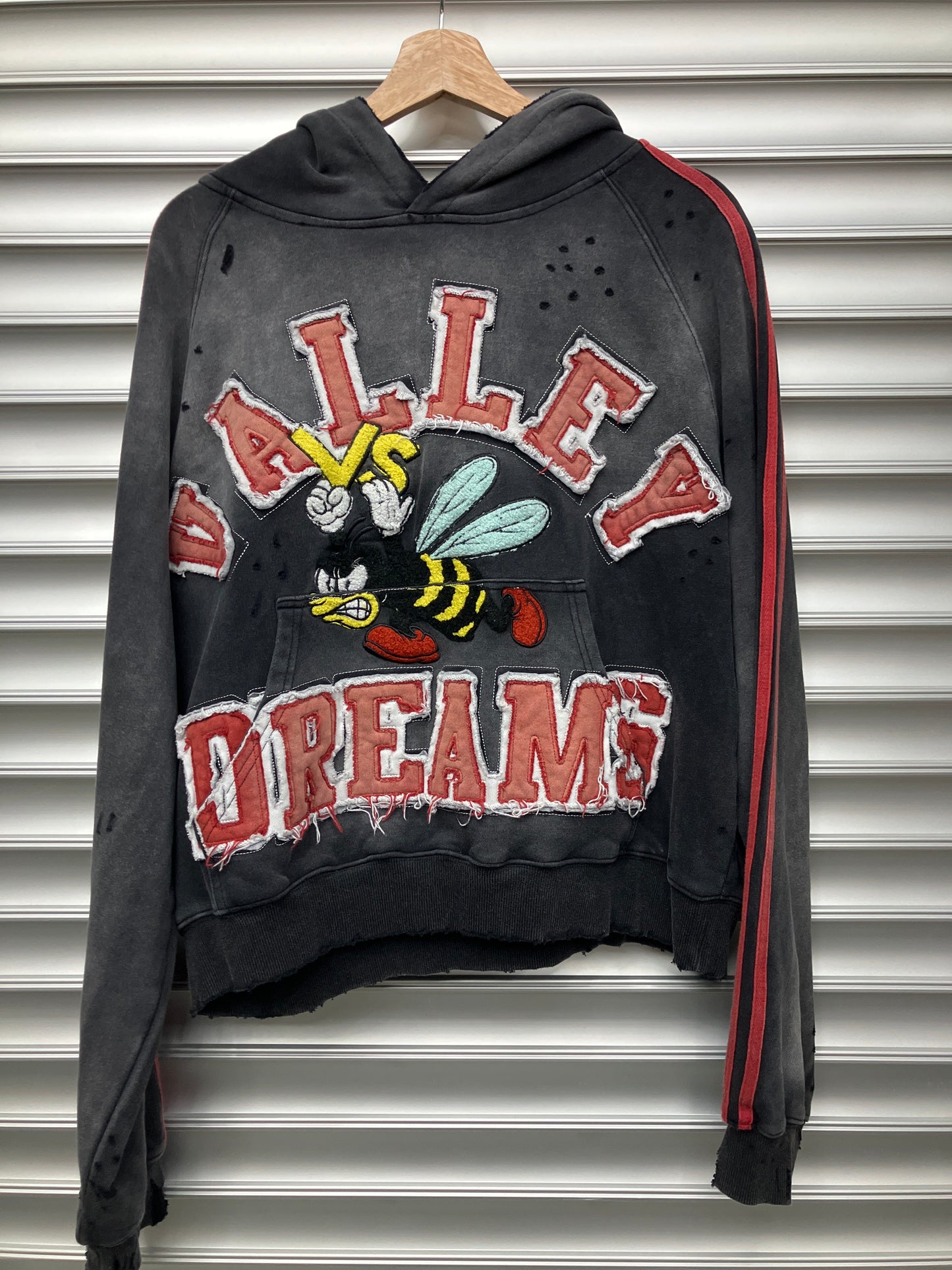 Vale Red/Black Hoodie - S