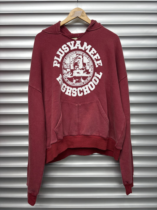 Plus One Vamee Red Hoodie - L