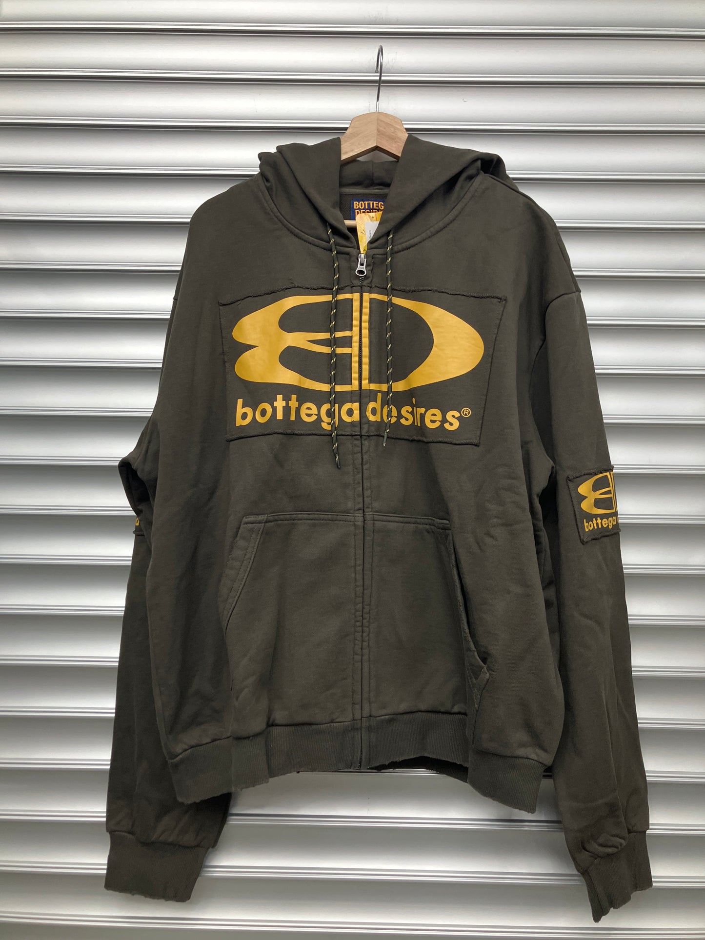 Bottega Desires Green Hoodie - XXL