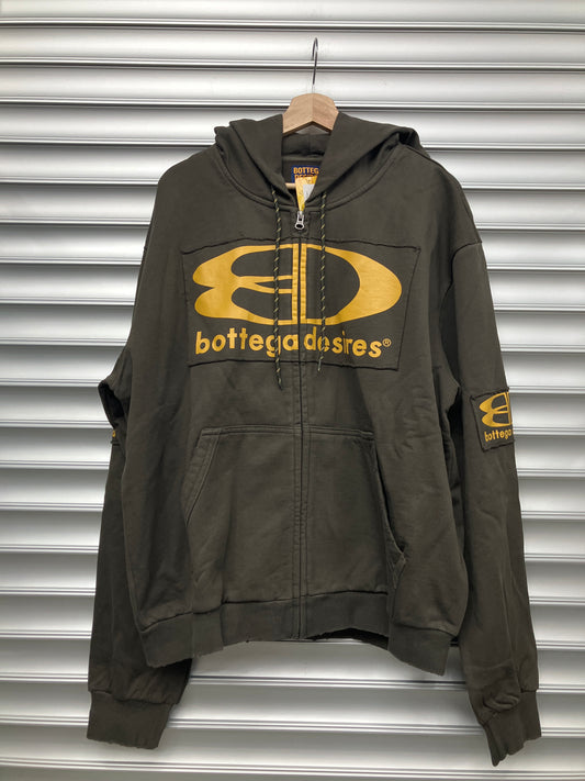 Bottega Desires Green Hoodie - XXL