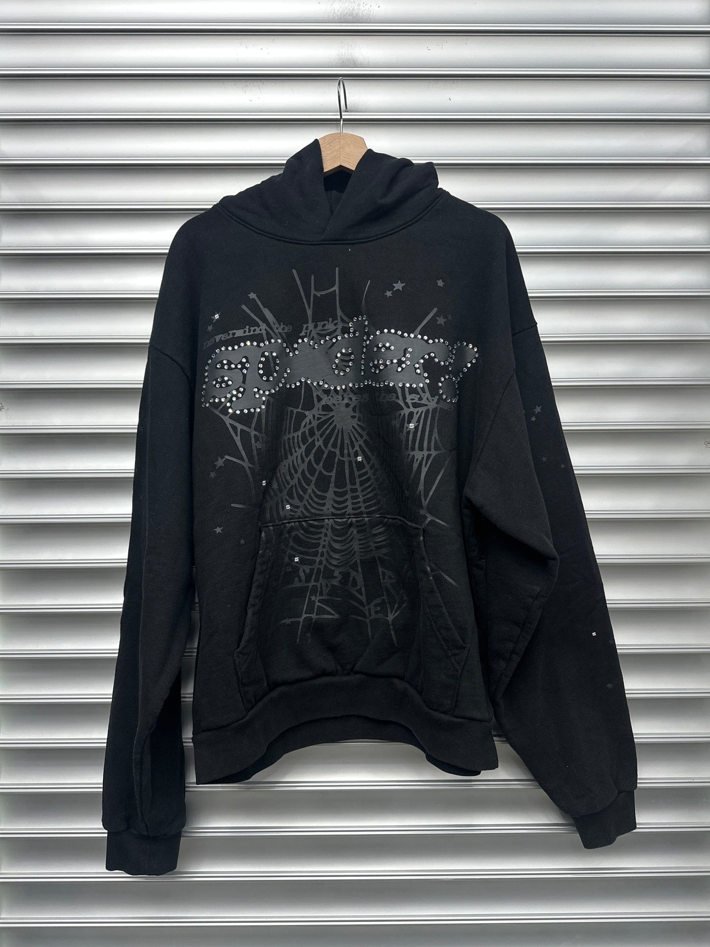 Black Spider Hoodie - XL