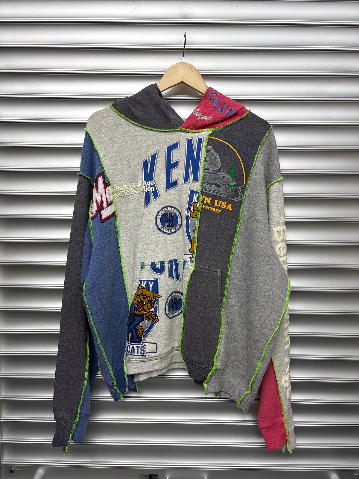Better With Age Multi Knit Hoodie - XL**