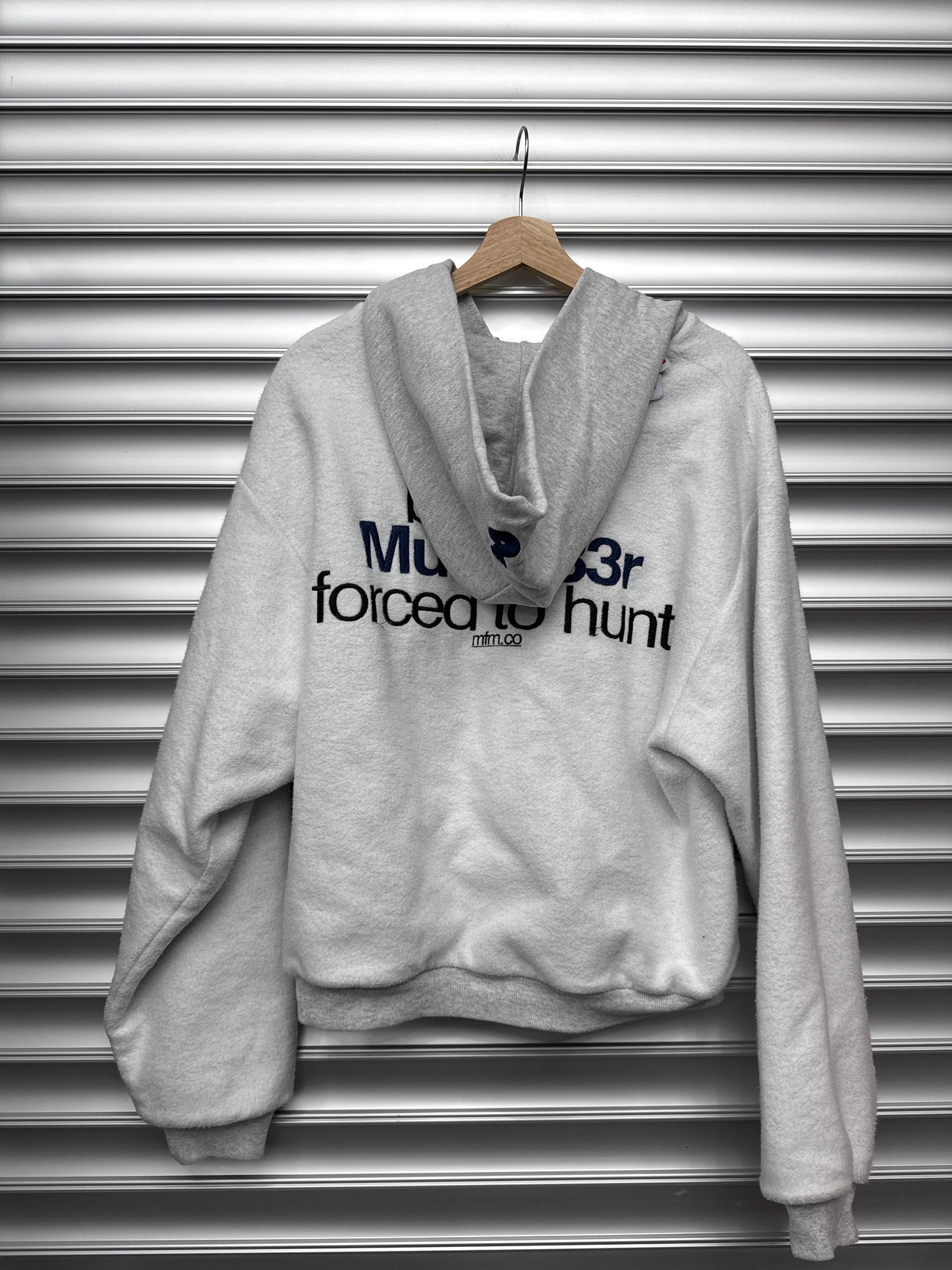 Greery Unit Murdem FM Grey Hoodie - M