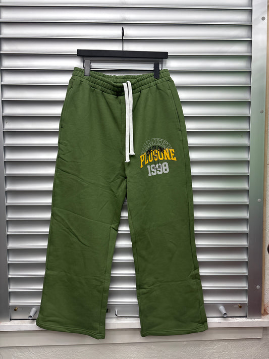 Plus One Green Sweatpants - Small